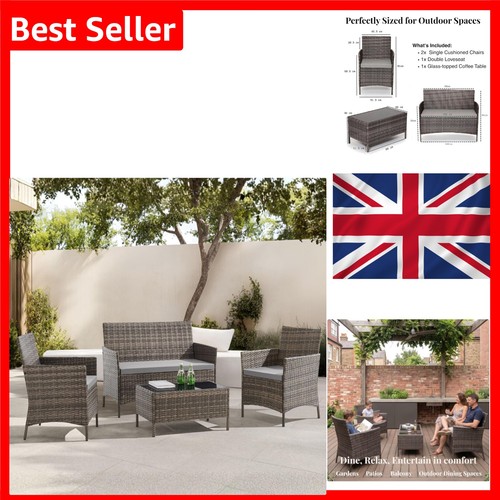 Madrid seater rattan - 4,